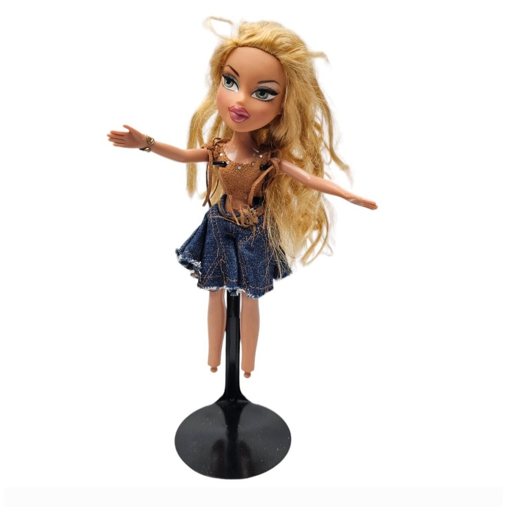 RARE HTF 🤩 Bratz Wild Wild West Fianna Doll 💗Cowgirl Outfit Rooted Eyelashes
